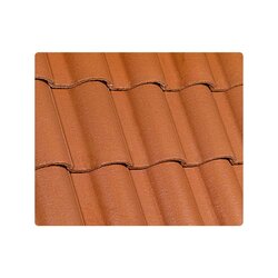 Teja Concreto Mediterránea 44 x 30 cm Terracota