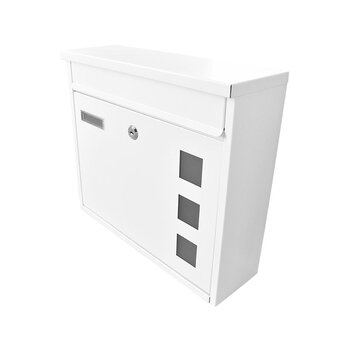 Buzón Handy Home Acero Galvanizado Blanco