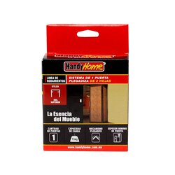Sistema Puerta Plegadiza 2 Hojas Handy Home