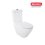 Sanitario 2 piezas WC Murano Blanco 4.8 l