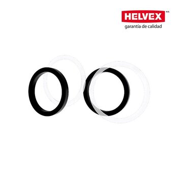 Kit de Rondanas Helvex Spud 38 mm Negro SF059