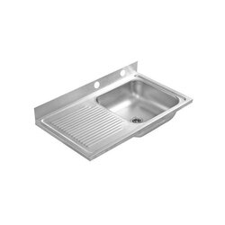 Fregadero MC401 marca Eb Técnica 75 x 42 cm 1 Tina 1 Escurridor