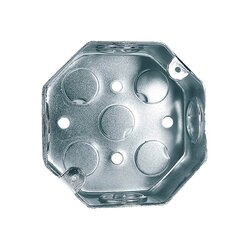 Caja Octagonal Galvanizada Reforzada 4 x 4 pulg