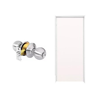 Paquete Puerta Lamina Lisa 85 x 210 cm