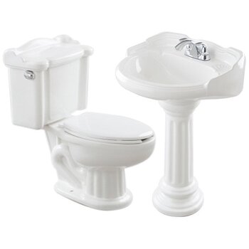 Paquete Sanitario Alargado Romano Blanco