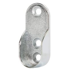 Brida para Tubo Ovalado Handy Home Cromo