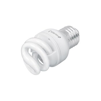 Foco Ahorrador Espiral Mini 5 W luz Día Volteck