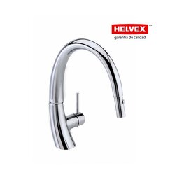 Monomando Curvo Cabezal Retráctil Magnético Cromo