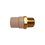 Conector CPVC Rosca Exterior Bronce 38 mm 1½