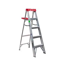 Escalera Tijera Cuprum Aluminio 4 Peldaños 150K