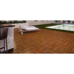 Piso Encino Daltile 45 x 45 cm Café ZD81