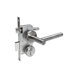 Cerradura Manija T Alta Seguridad Recamara 60 mm