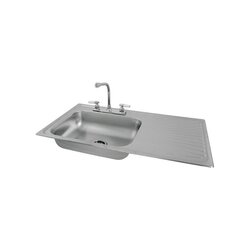 Fregadero K102 marca Eb Técnica 101 x 54 cm Acero Inoxidable