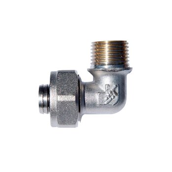 Codo Macho Durman Gas 90 1/2 x 3/8 pulg