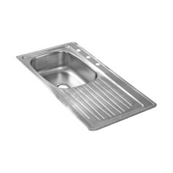 Fregadero Eb técnica 1 Tina 1 Escurridor 100 x 54 cm