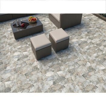 Piso Menhir Daltile 34 x 50 cm Gris