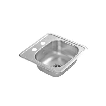 Fregadero M10 marca Eb Técnica 38 x 38 cm 1 tina