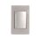 Placa 1 Apagador Sencillo Plateado marca Lucek modelo BP01MP