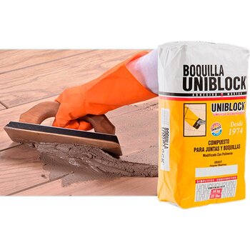 Boquilla con Arena Uniblock 10 kg Adobe