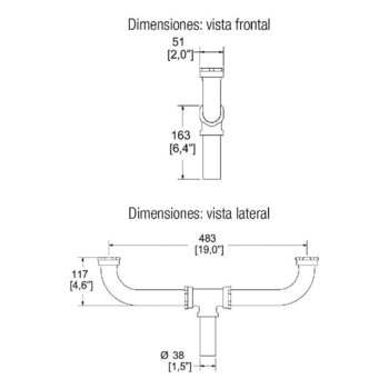 Conexión Cespol Helvex Tarja Doble TV-031