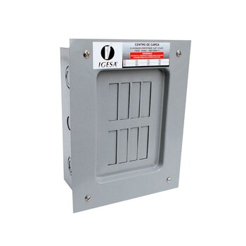Centro Carga 8 Circuitos Empotrar marca Igesa