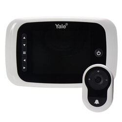 Mirilla Digital Níquel Satinado Yale Pantalla 3.2 pulg