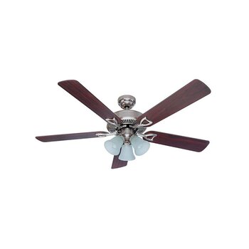 Ventilador de Cielo Classic Plus 52 pulg Níquel Cepillado