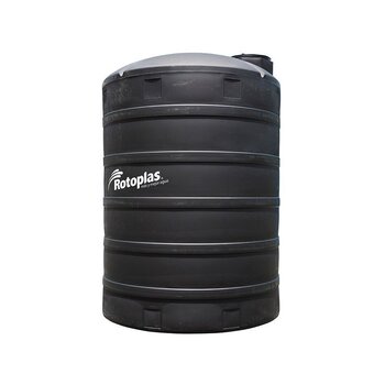 Tanque Agua Rotoplas Estándar Negro 10000 l