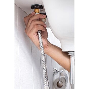 Manguera Lavabo Flexible Coflex ½ x ½ pulg x 40 cm