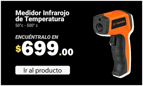 Pistola medidor infrarojo