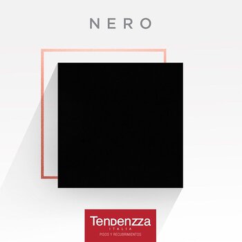 Piso Nero Tendenzza 60 x 60 cm Negro Rectificado