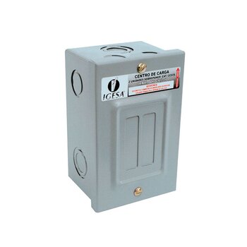 Centro Carga Igesa 2 Circuitos Sobreponer
