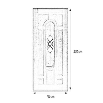 Puerta de Caoba Lumed Aries Gumont .91 x 2.13 mts