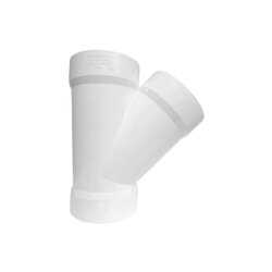 Yee PVC Sanitario 6 x 4 160 x 110 mm