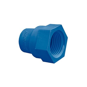 Conector CPVC Azul Rosca Interior 25 mm Flowguard Gold