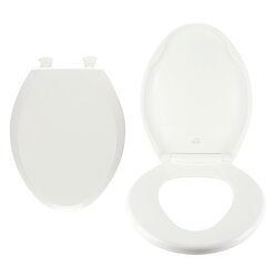 Asiento Sanitario Alargado marca Bemis Blanco
