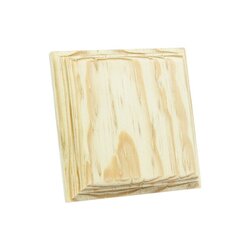 Zocalo Pino 4 x 4 pulg