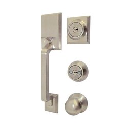 Cerradura Gatillo Yale New York AS Cromo Mate Ll/Ll