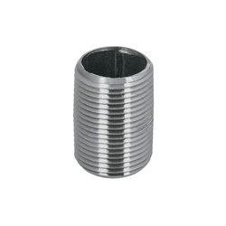 Niple Galvanizado 13 mm ½ Rosca Corrida