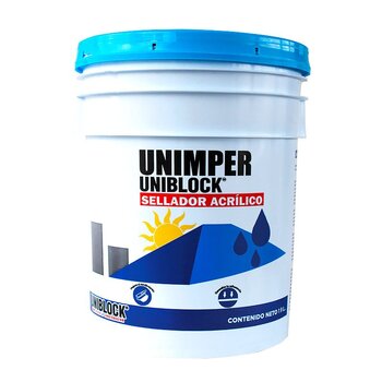 Sellador Acrílico UNIMPER UNIBLOCK Azul 19 L