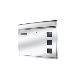 Buzón Handy Home Acero Galvanizado Plata