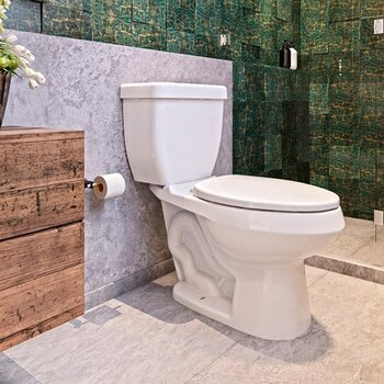 Sanitario Alargado Blanco Drakar16 Grado Ecológico 4.8 LPD