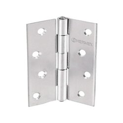 Bisagra Rectangular Acero Hermex 1½ x 1 3/16 pulg