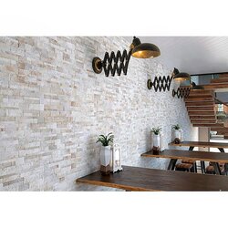 Muro Stonefort Daltile 34 x 45 cm Gold