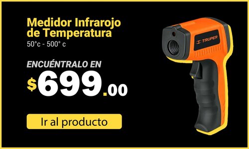 Pistola medidor infrarojo