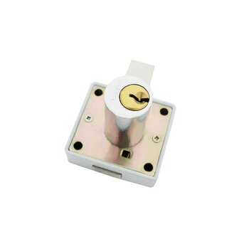 Cerradura Mueble Cañón Chico Cromo