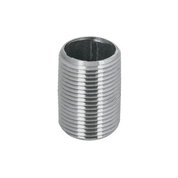 Niple Galvanizado 06 mm ¼ Rosca Corrida