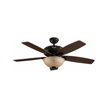 Ventilador De Techo 52", 5 Aspas, Acabado Bronce