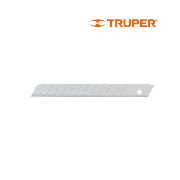 Repuesto Navaja Cutter Truper 9 mm 10 pz