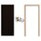 Paquete Puerta Tambor 90 x 213 cm HDF-Chocolate